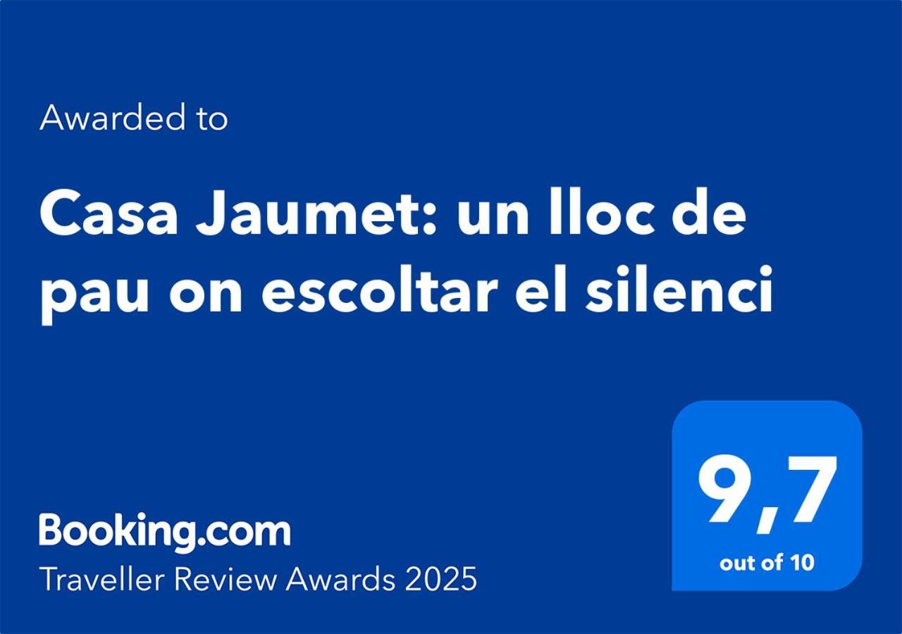 Casa Jaumet: Un Lloc De Pau On Escoltar El Silenci Apartment Aramunt Exterior photo